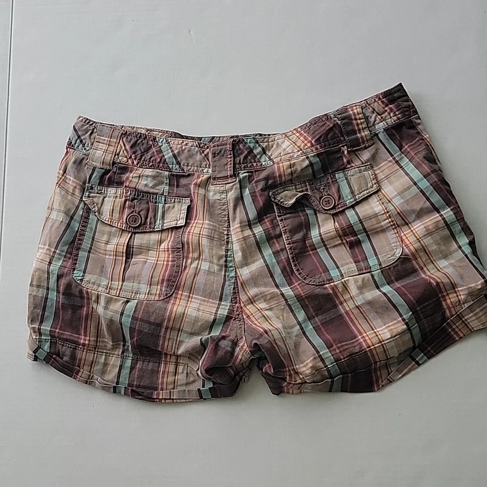 American Rag Size 13 Shorts Plaid pockets - Picture 5 of 7